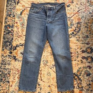 Levi's Women's Straight Leg Blue Jeans